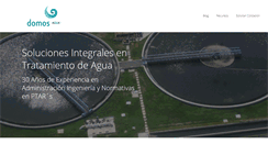 Desktop Screenshot of domosagua.com